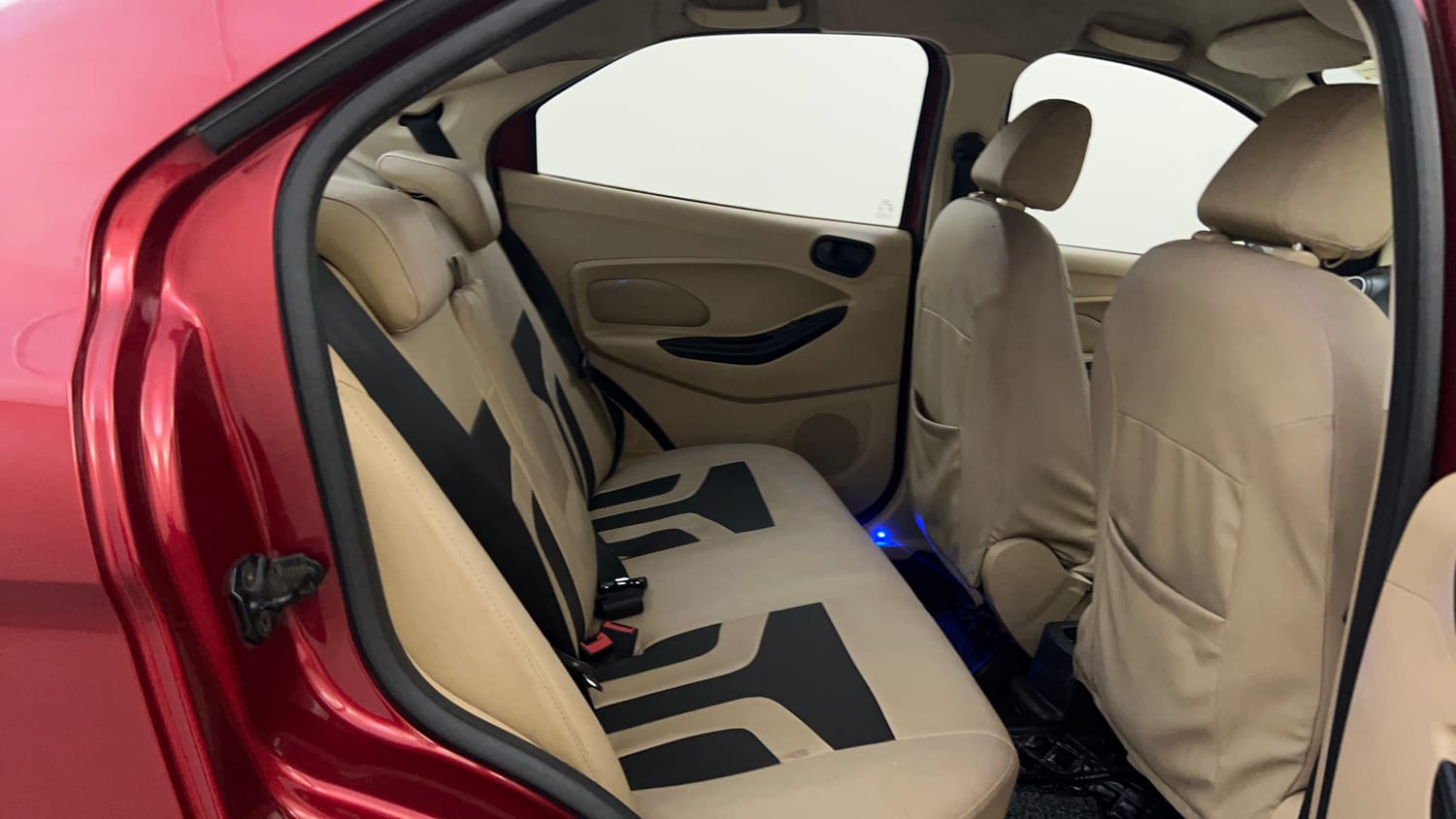 Used 2018 Ford Figo Aspire Titanium 1.2 Ti-VCT Diesel Manual interior RIGHT SIDE REAR DOOR CABIN VIEW