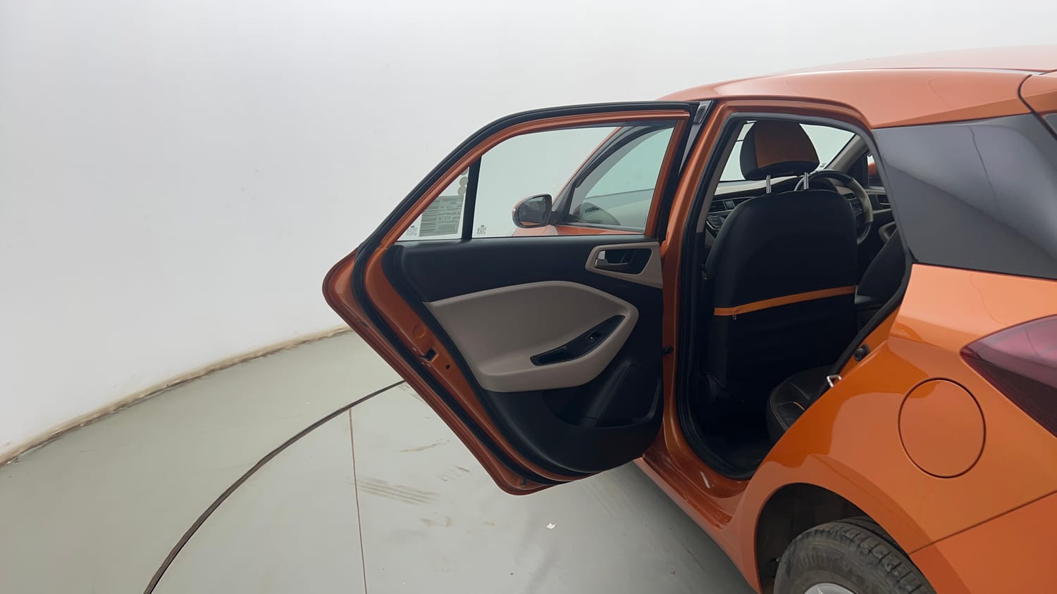 Used 2018 Hyundai Elite i20 Sportz 1.2 Petrol Manual interior LEFT REAR DOOR OPEN VIEW