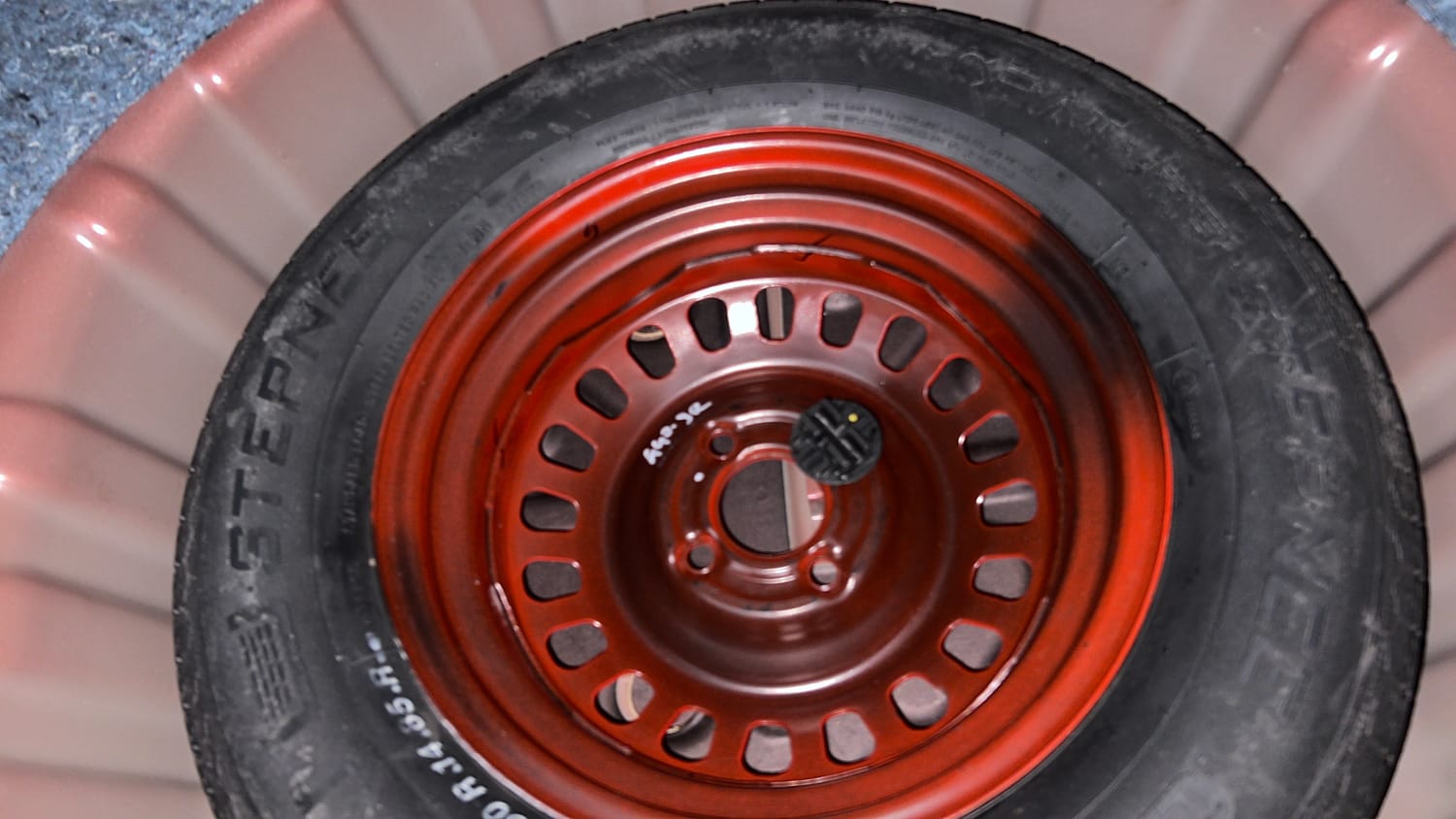 Used 2024 Nissan Magnite XV Petrol Manual tyres SPARE TYRE VIEW