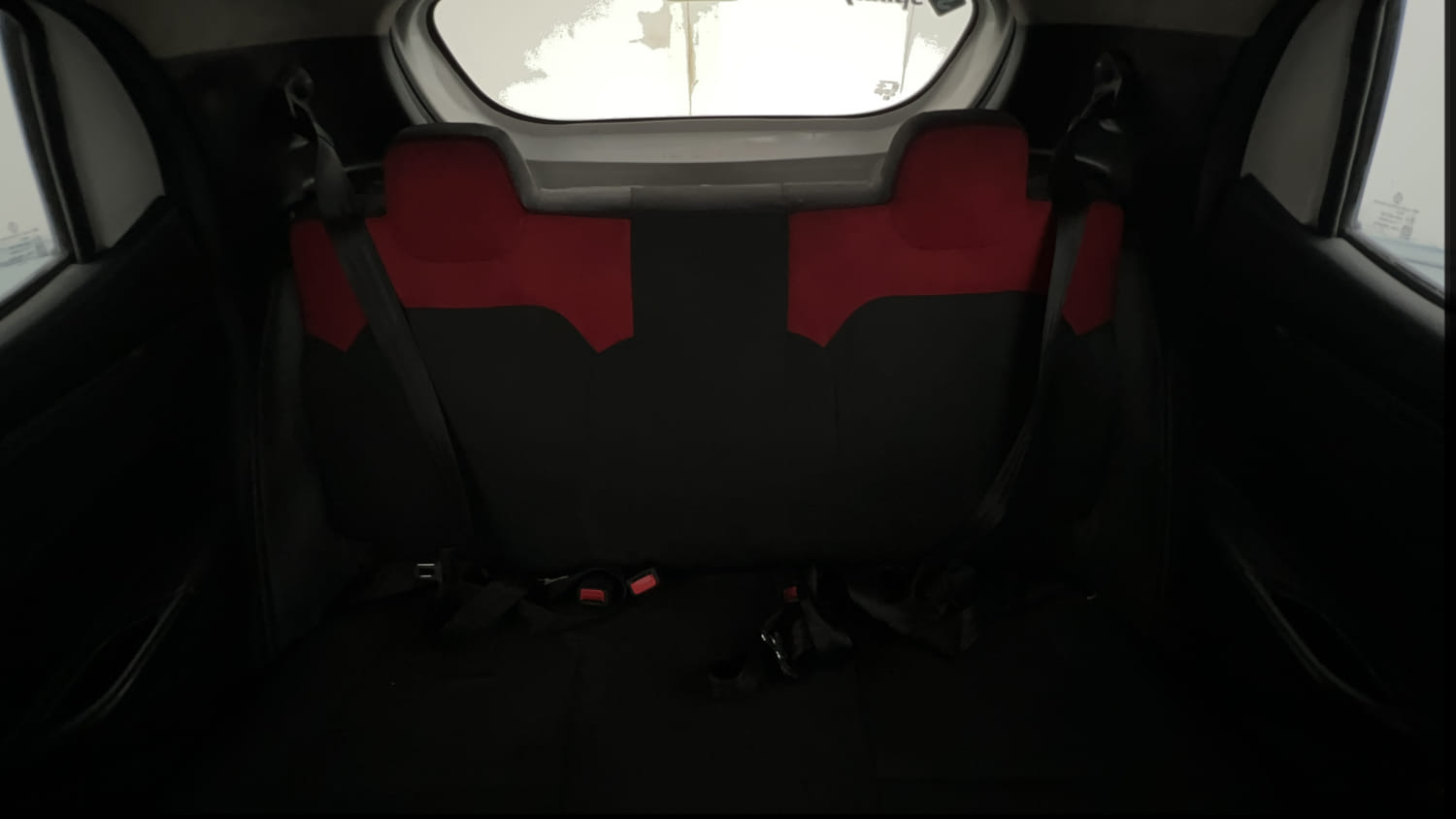 Used 2017 renault Kwid 1.0 RXT Anniversary Edition Petrol Manual interior REAR SEAT CONDITION VIEW