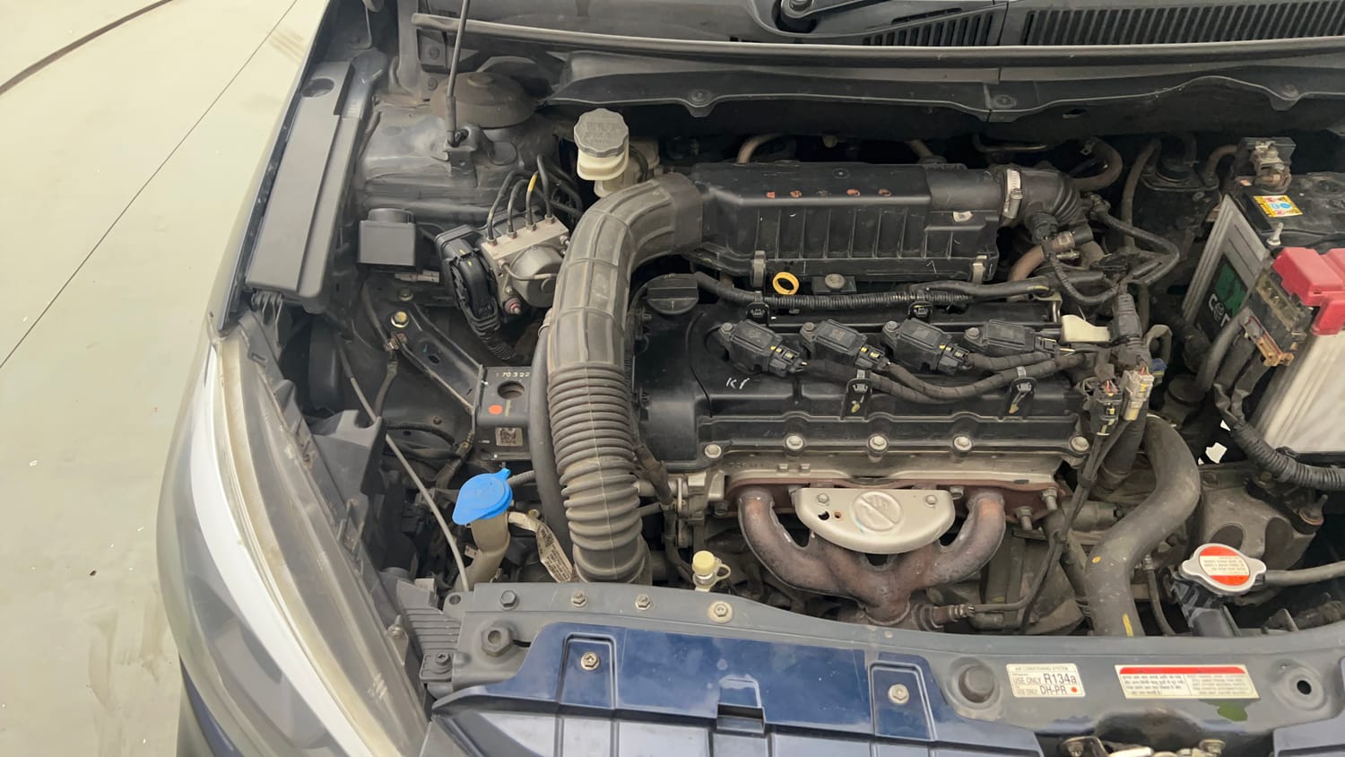 Used 2022 Maruti Suzuki Ciaz Zeta 1.5 Petrol Manual engine ENGINE RIGHT SIDE VIEW