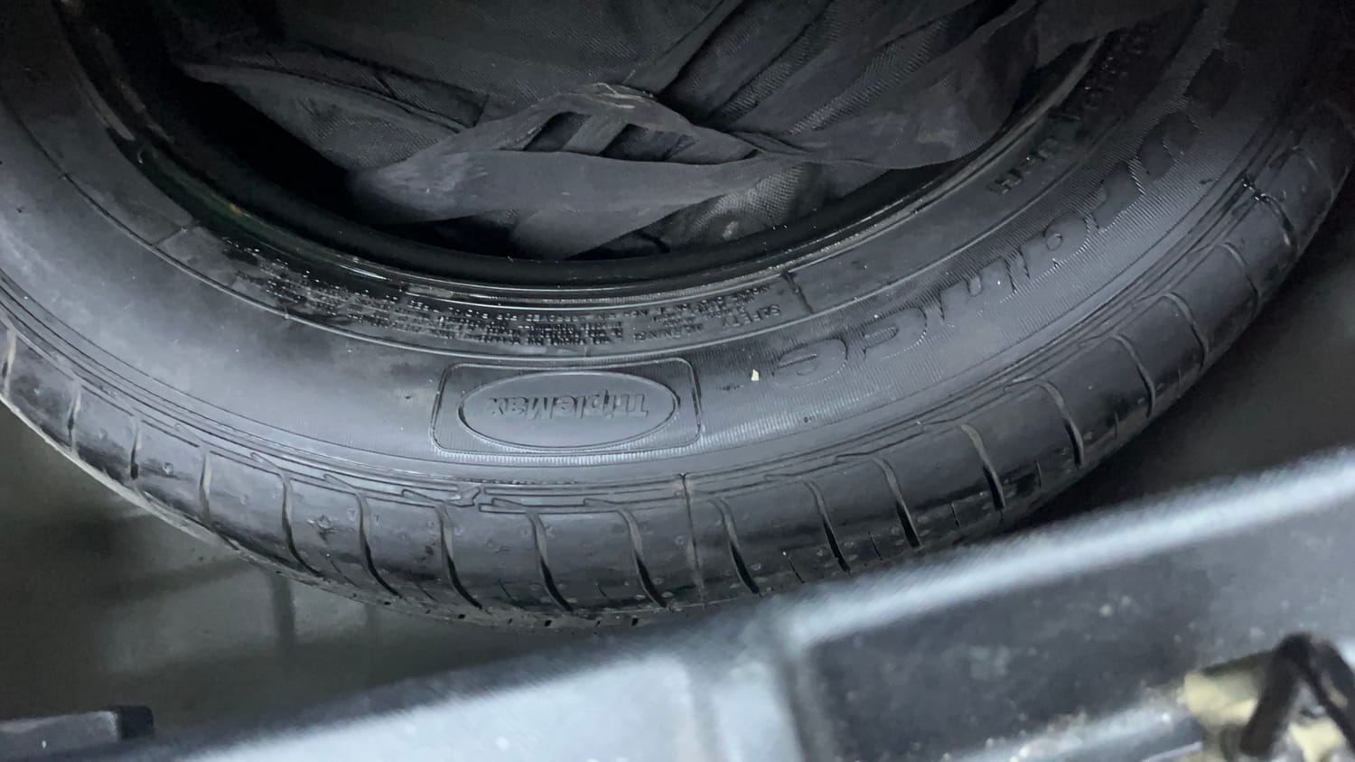 Used 2023 Tata Nexon XZ Plus Diesel Diesel Manual tyres SPARE TYRE VIEW