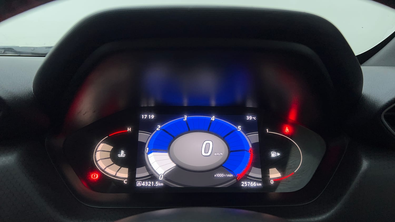 Used 2021 Nissan Magnite XV Premium Turbo Petrol Manual interior CLUSTERMETER VIEW
