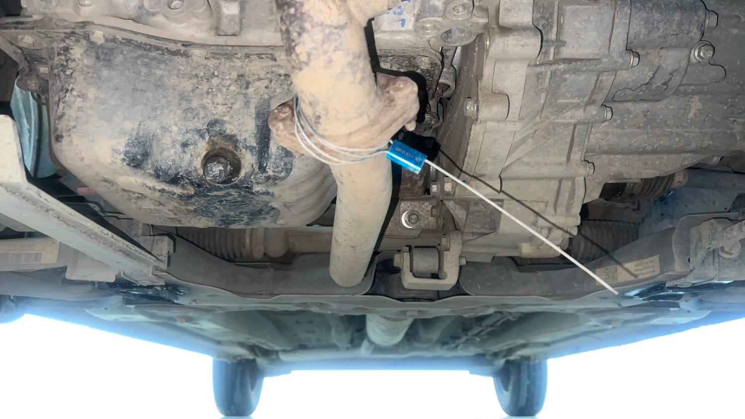 Used 2025 Tata Punch Pure MT Petrol Manual extra FRONT LEFT UNDERBODY VIEW