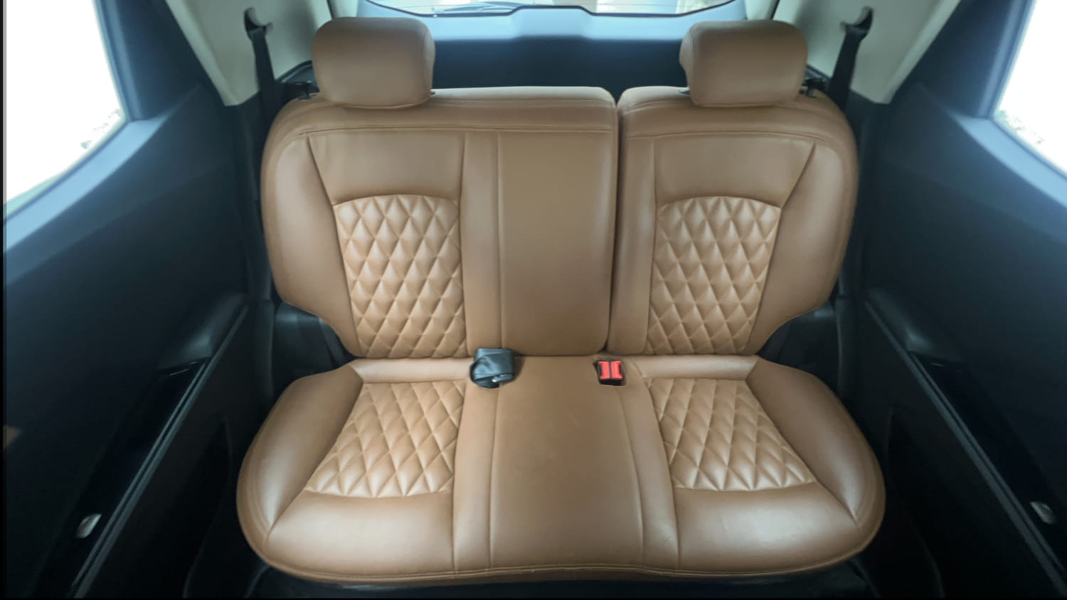 Used 2023 Mahindra XUV 300 TurboSport W8 Petrol Manual interior REAR SEAT CONDITION VIEW