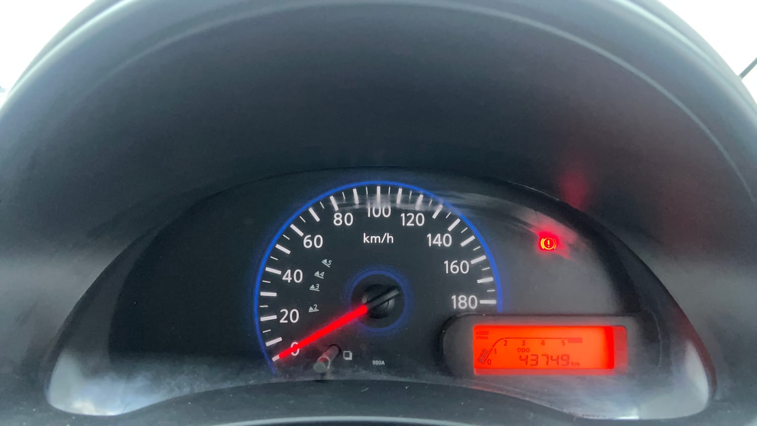 Used 2014 Datsun GO T Petrol Manual interior CLUSTERMETER VIEW