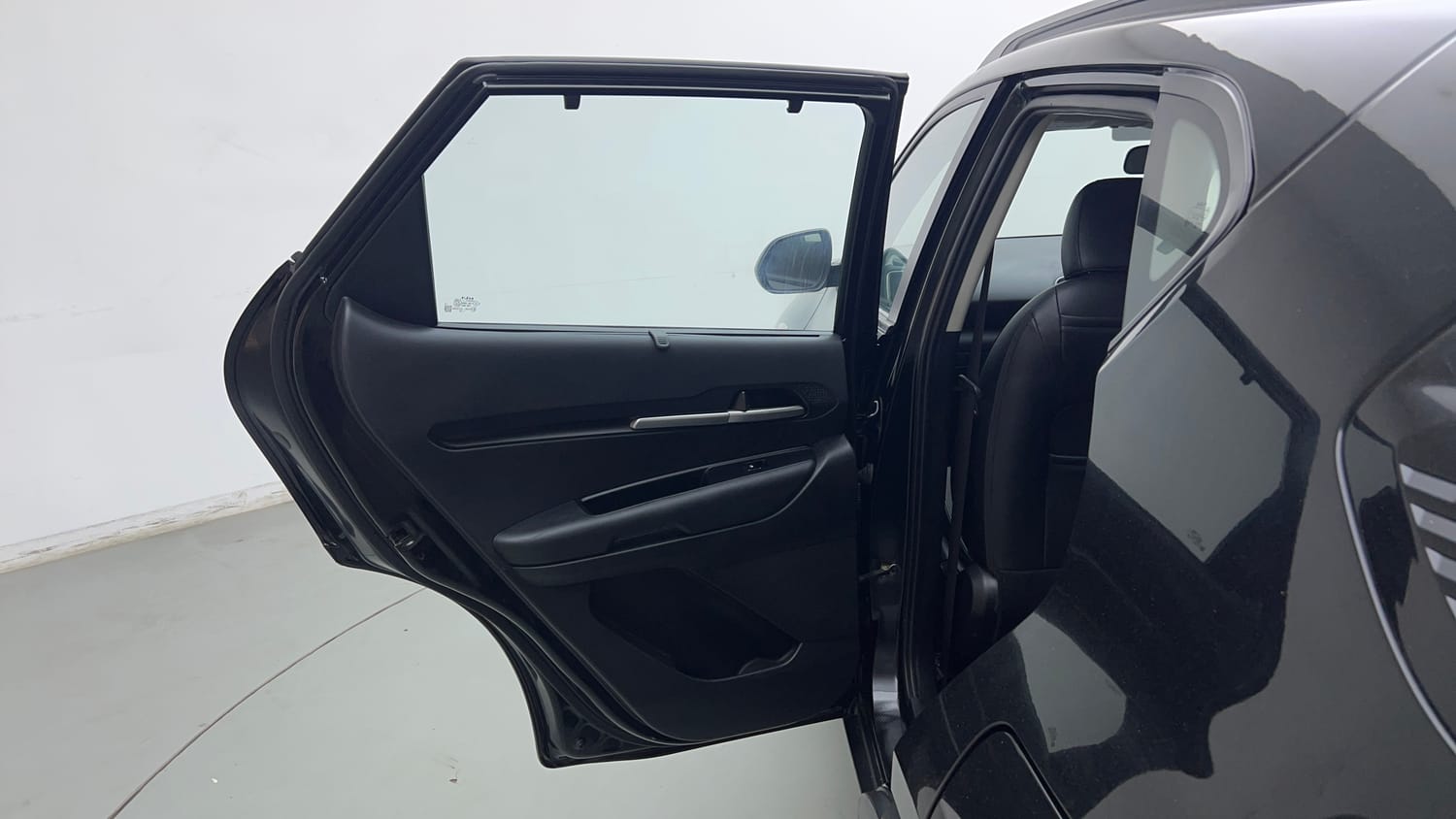 Used 2024 Kia Sonet HTK (O) 1.2 Petrol MT Petrol Manual interior LEFT REAR DOOR OPEN VIEW