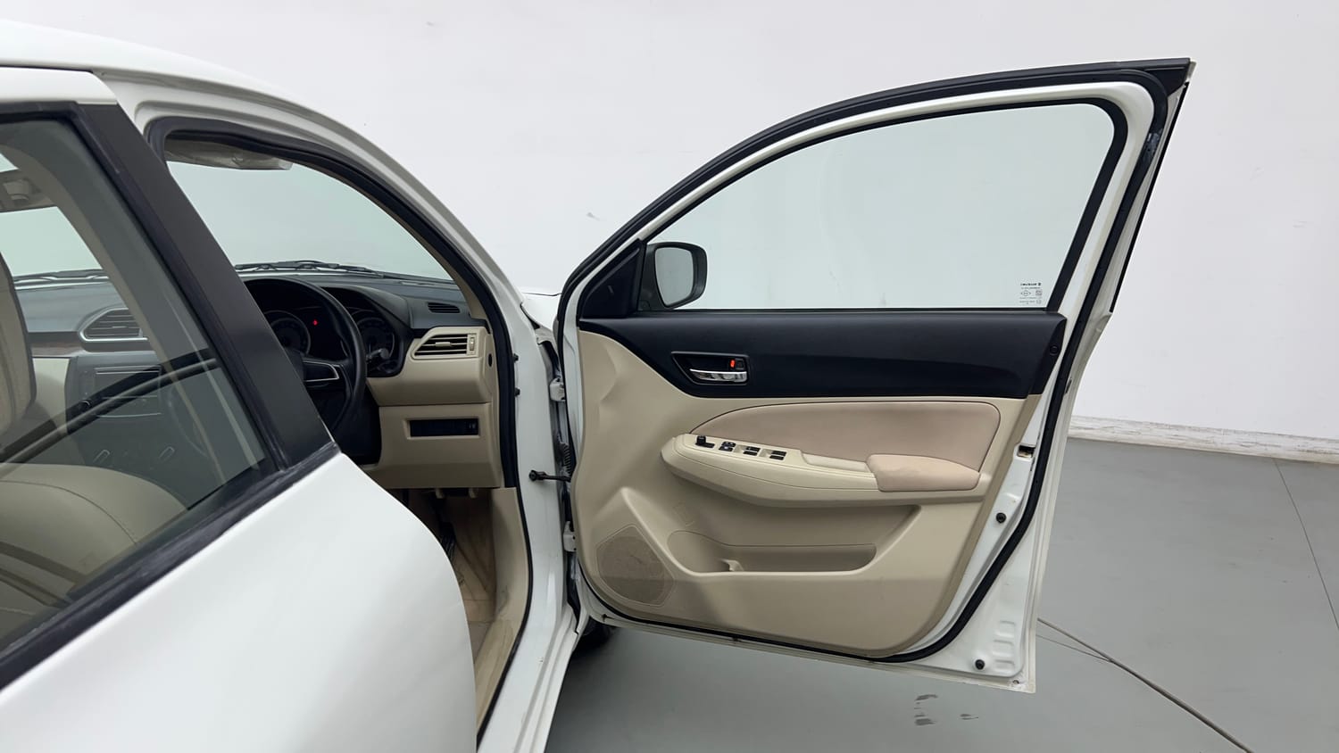 Used 2018 Maruti Suzuki Dzire VXi Petrol Manual interior RIGHT FRONT DOOR OPEN VIEW