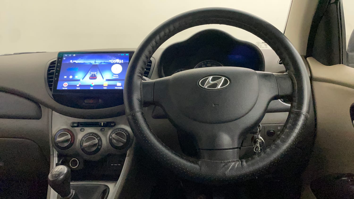 Used 2012 Hyundai i10 Sportz 1.2 Kappa2 Petrol Manual interior STEERING VIEW