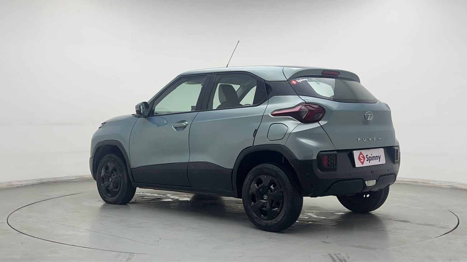 Used 2023 Tata Punch Adventure AMT Petrol Automatic exterior LEFT REAR CORNER VIEW