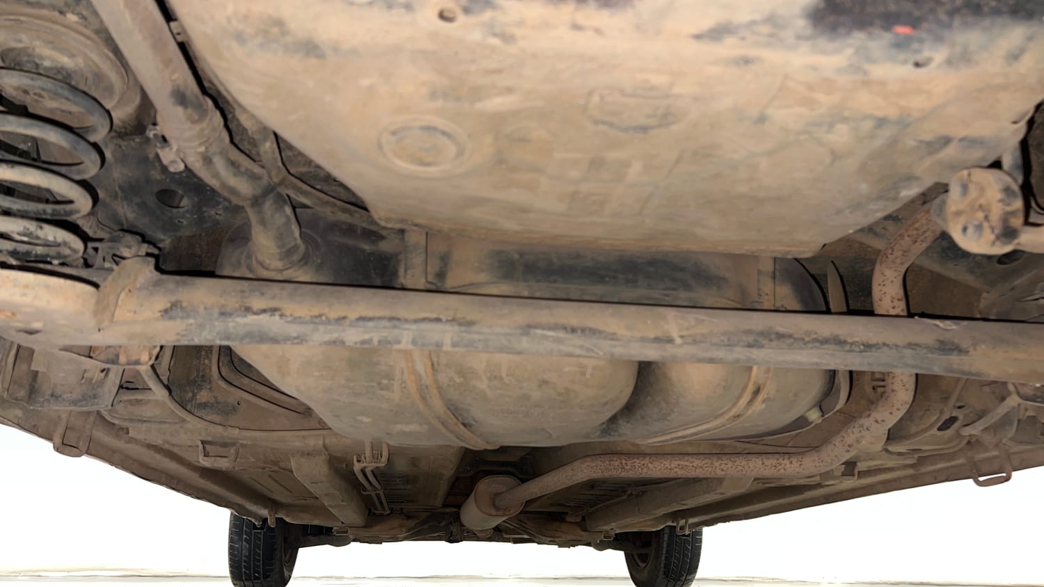 Used 2018 Maruti Suzuki Celerio ZXi (O) AMT Petrol Automatic extra REAR UNDERBODY VIEW (TAKEN FROM REAR)