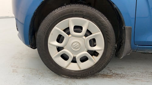 Used 2017 Maruti Suzuki Ignis Delta 1.2 MT Petrol Manual tyres LEFT FRONT TYRE RIM VIEW