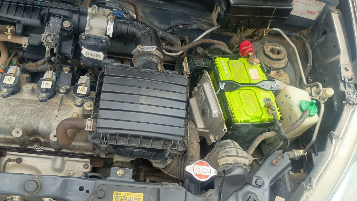 Used 2022 Maruti Suzuki Alto 800 VXi Petrol Manual engine ENGINE LEFT SIDE VIEW