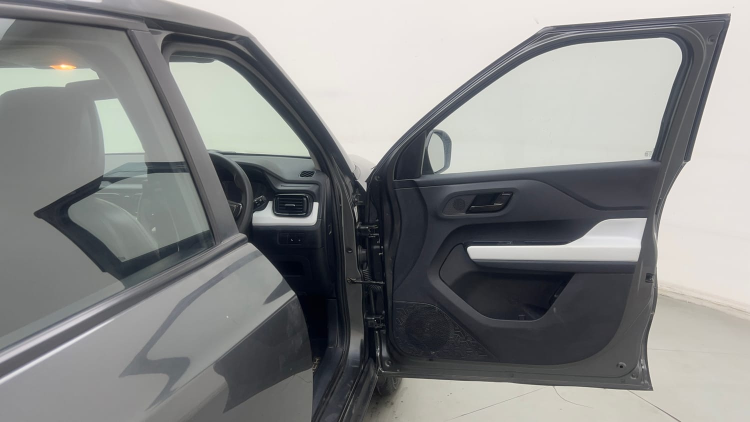 Used 2025 Tata Punch Pure MT Petrol Manual interior RIGHT FRONT DOOR OPEN VIEW