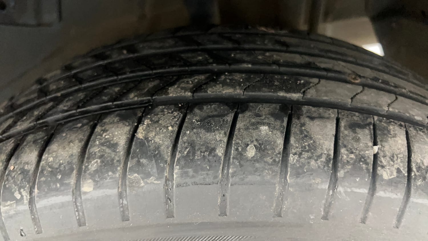 Used 2018 Tata Nexon XZ Diesel Diesel Manual tyres LEFT REAR TYRE TREAD VIEW