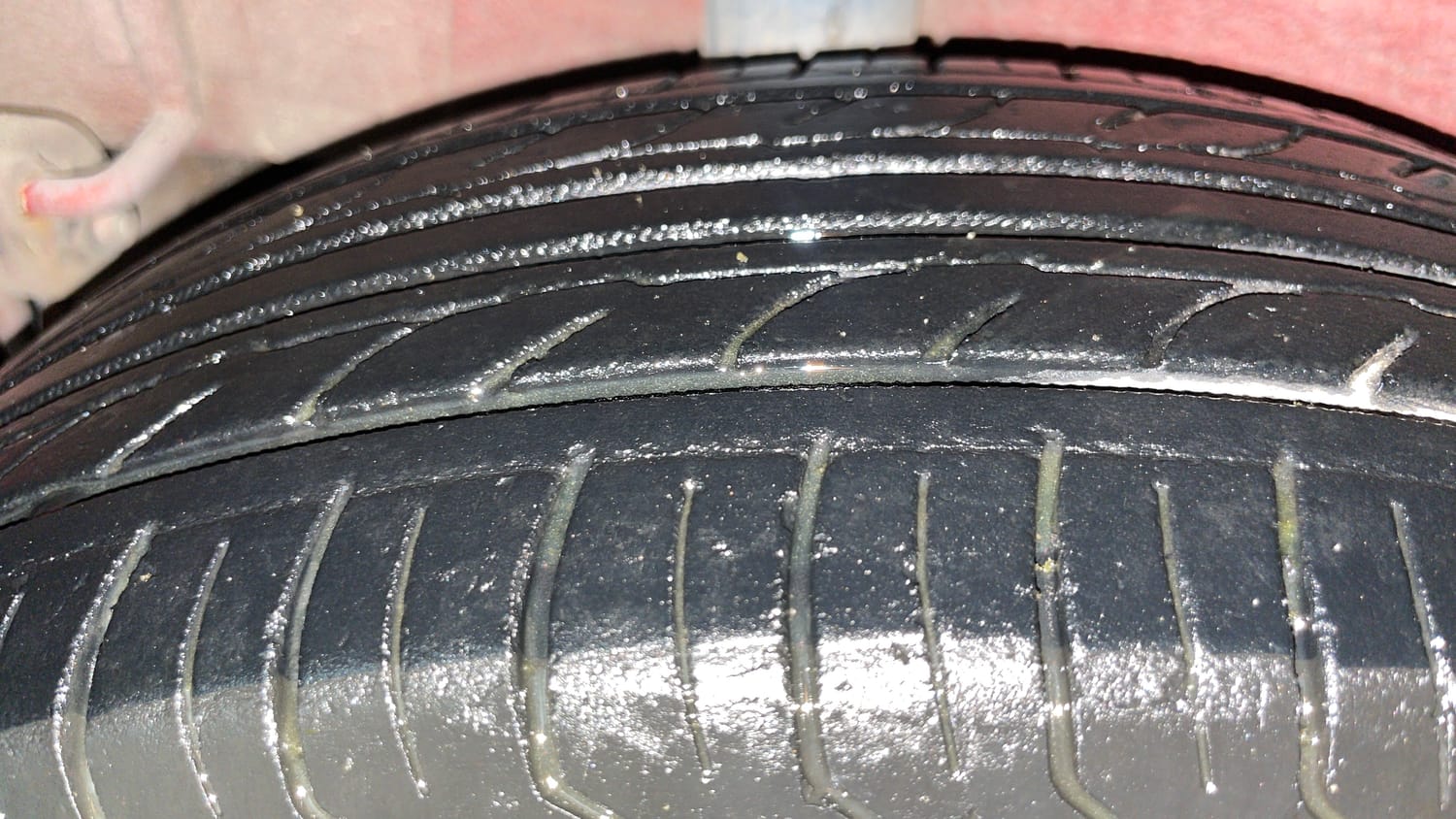 Used 2015 Maruti Suzuki Celerio VXi AMT Petrol Automatic tyres RIGHT REAR TYRE TREAD VIEW