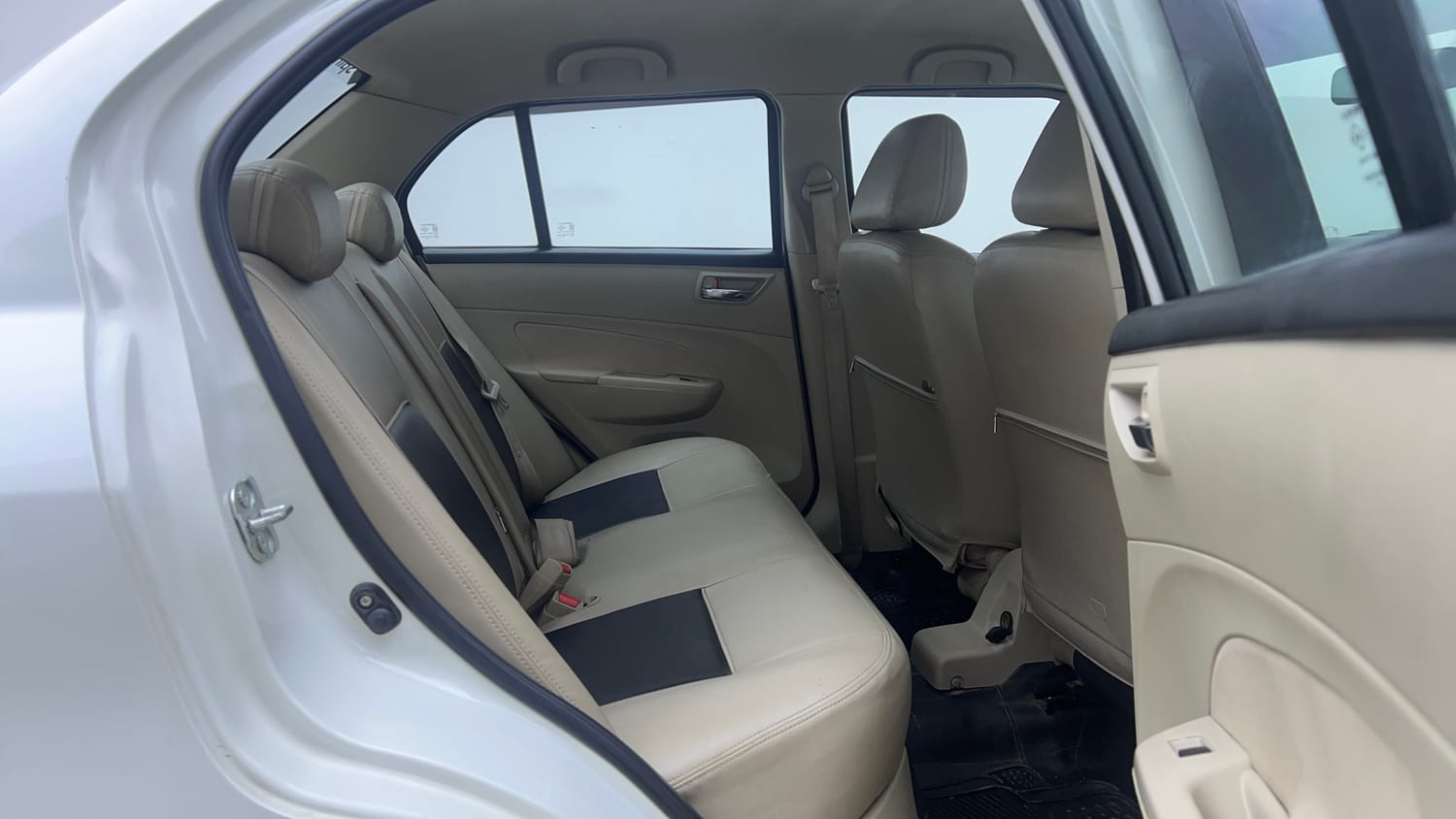 Used 2015 Maruti Suzuki Swift Dzire VXI Petrol Manual interior RIGHT SIDE REAR DOOR CABIN VIEW