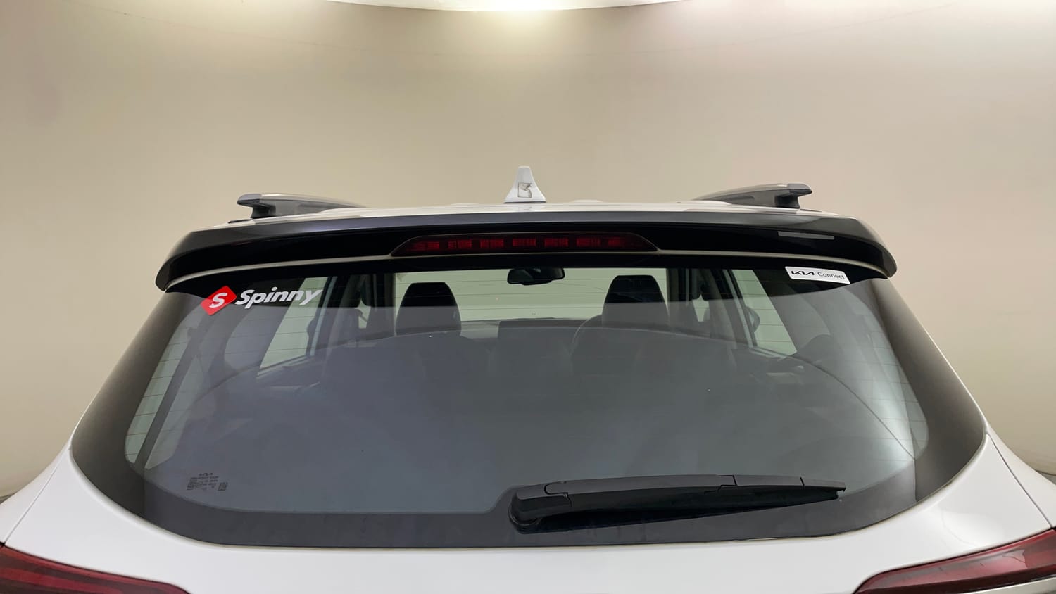 Used 2023 Kia Seltos GTX Plus 1.5 Diesel AT Diesel Automatic exterior BACK WINDSHIELD VIEW
