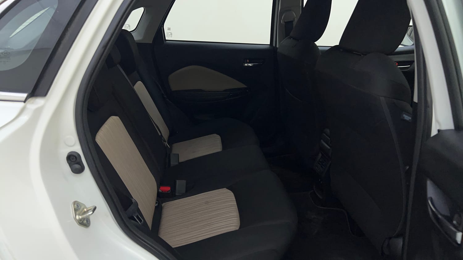 Used 2024 Toyota Glanza G Petrol Manual interior RIGHT SIDE REAR DOOR CABIN VIEW