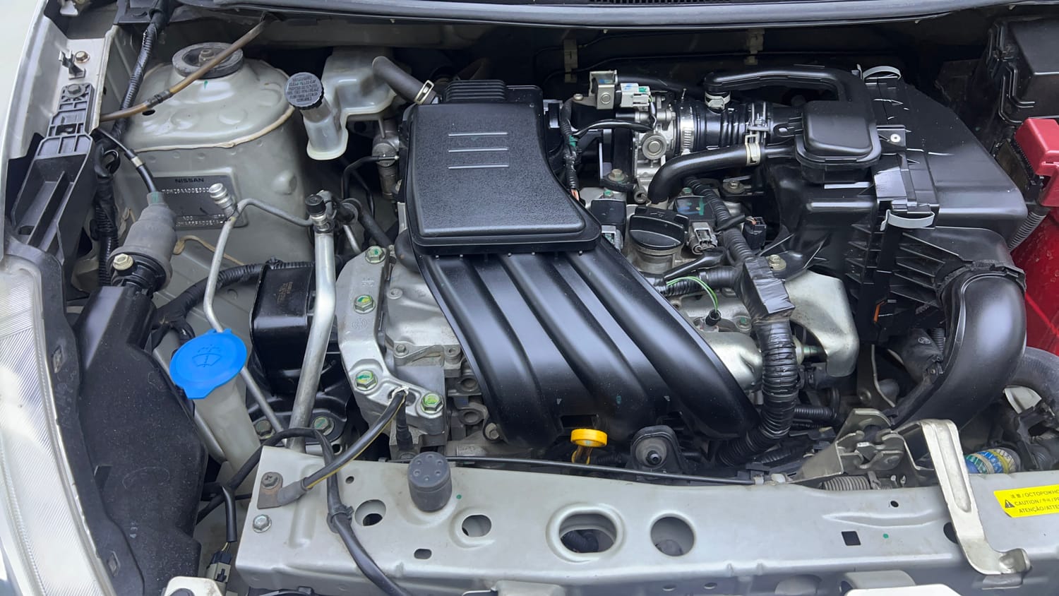 Used 2014 Datsun GO T Petrol Manual engine ENGINE RIGHT SIDE VIEW