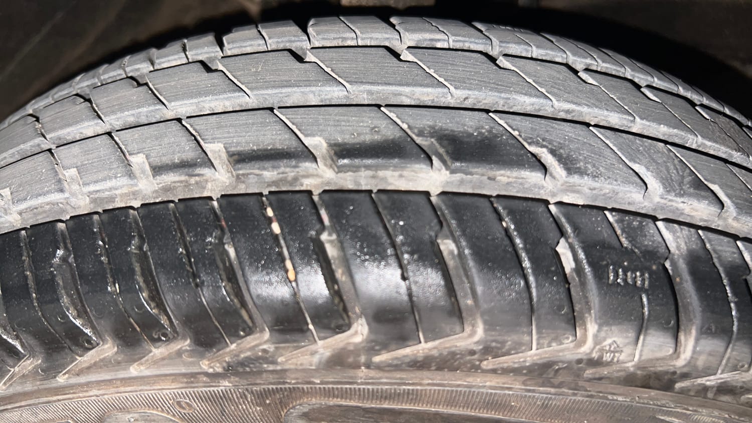 Used 2023 Maruti Suzuki Alto K10 VXi Petrol Manual tyres RIGHT FRONT TYRE TREAD VIEW