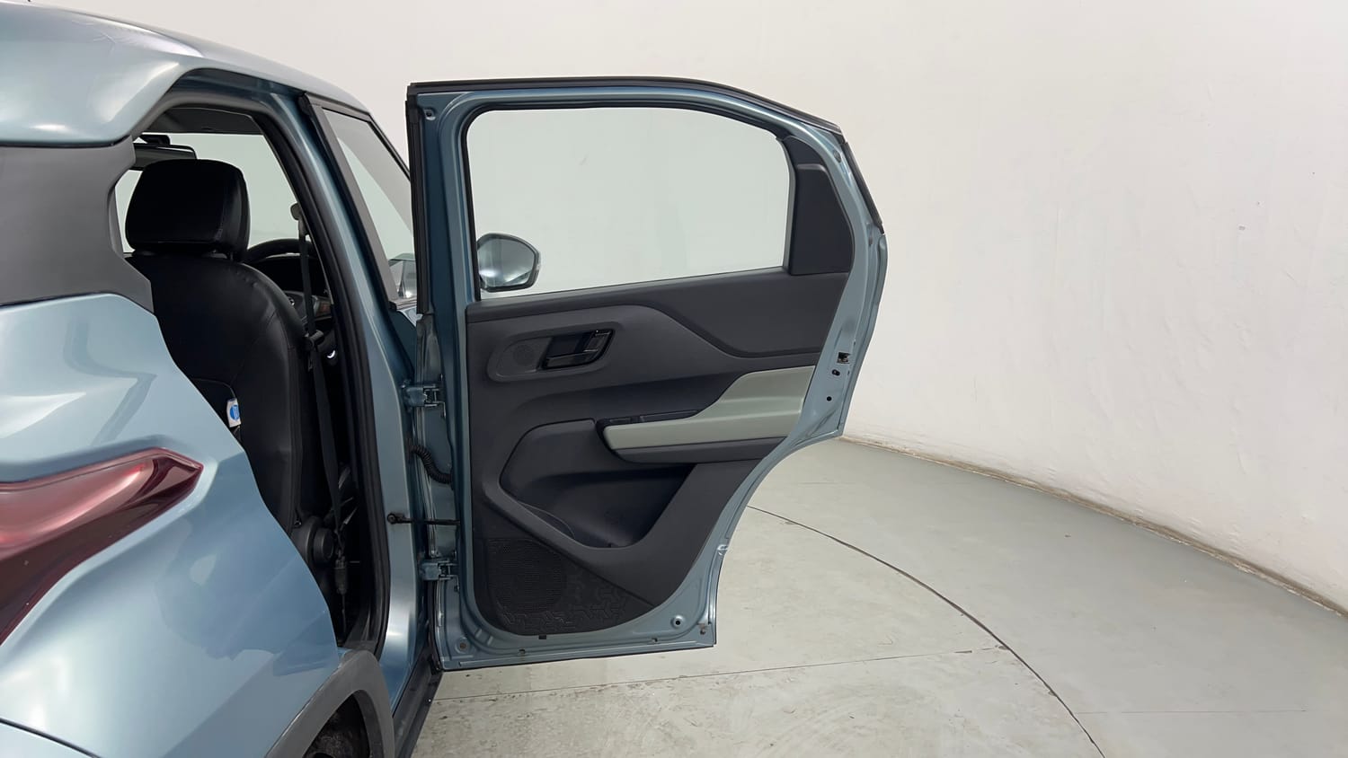 Used 2022 Tata Punch Adventure Rhythm Pack MT Petrol Manual interior RIGHT REAR DOOR OPEN VIEW