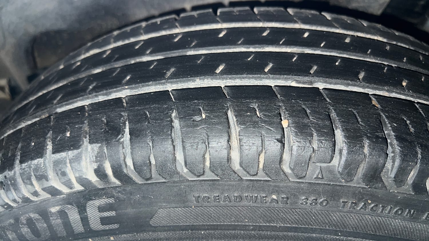 Used 2018 Maruti Suzuki Dzire VXi Petrol Manual tyres LEFT REAR TYRE TREAD VIEW