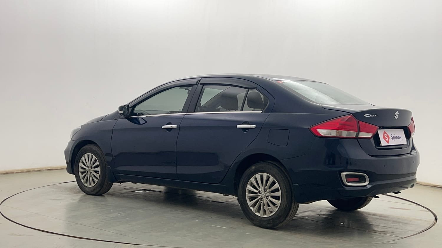Used 2022 Maruti Suzuki Ciaz Zeta 1.5 Petrol Manual exterior LEFT REAR CORNER VIEW