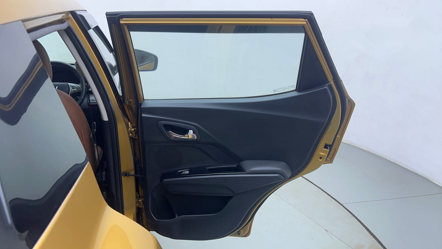 Used 2023 Mahindra XUV 300 TurboSport W8 Petrol Manual interior RIGHT REAR DOOR OPEN VIEW