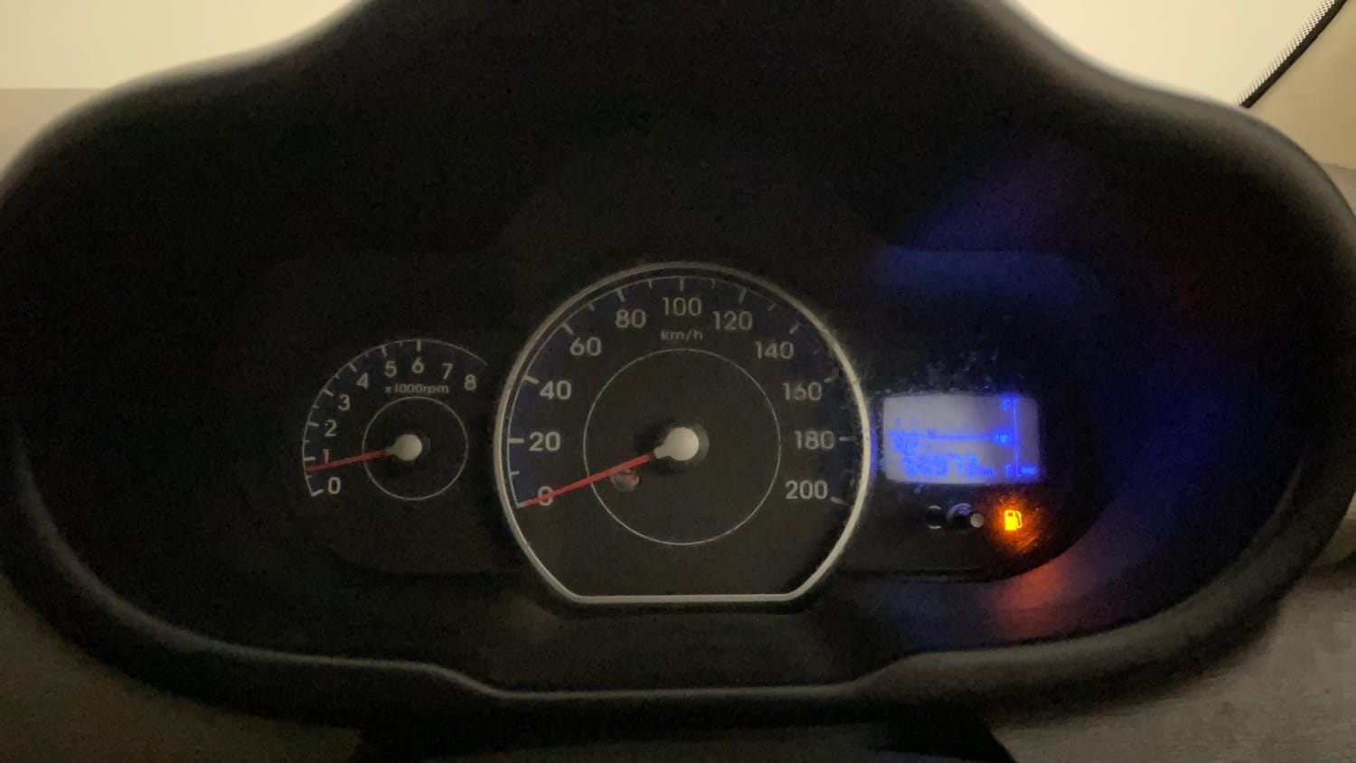 Used 2012 Hyundai i10 Sportz 1.2 Kappa2 Petrol Manual interior CLUSTERMETER VIEW