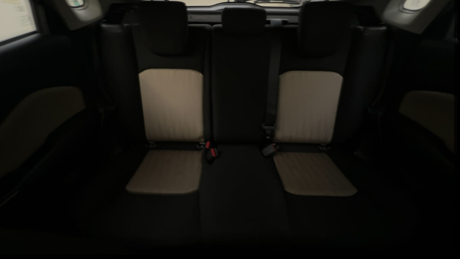 Used 2024 Toyota Glanza G Petrol Manual interior REAR SEAT CONDITION VIEW
