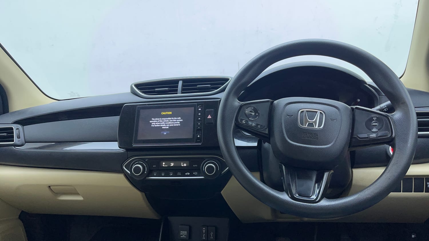 Used 2018 Honda Amaze 1.2 VX i-VTEC Petrol Manual interior DASHBOARD VIEW