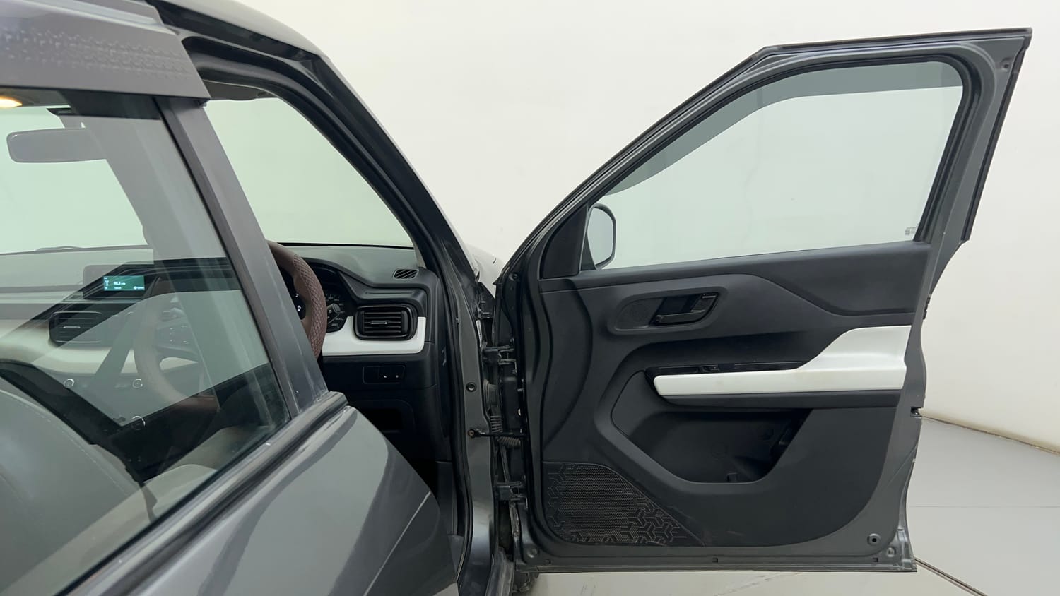 Used 2022 Tata Punch Pure Rhythm Pack MT Petrol Manual interior RIGHT FRONT DOOR OPEN VIEW