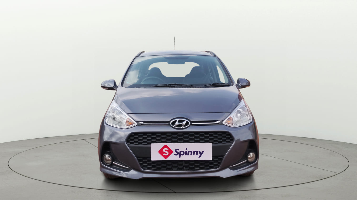 Used 2018 Hyundai Grand i10 Sportz 1.2 Kappa VTVT Petrol Manual exterior FRONT VIEW