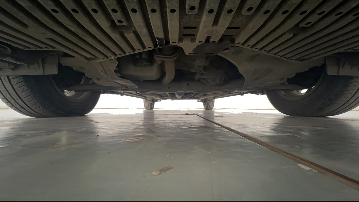Used 2022 Maruti Suzuki Ciaz Zeta 1.5 Petrol Manual extra FRONT LEFT UNDERBODY VIEW