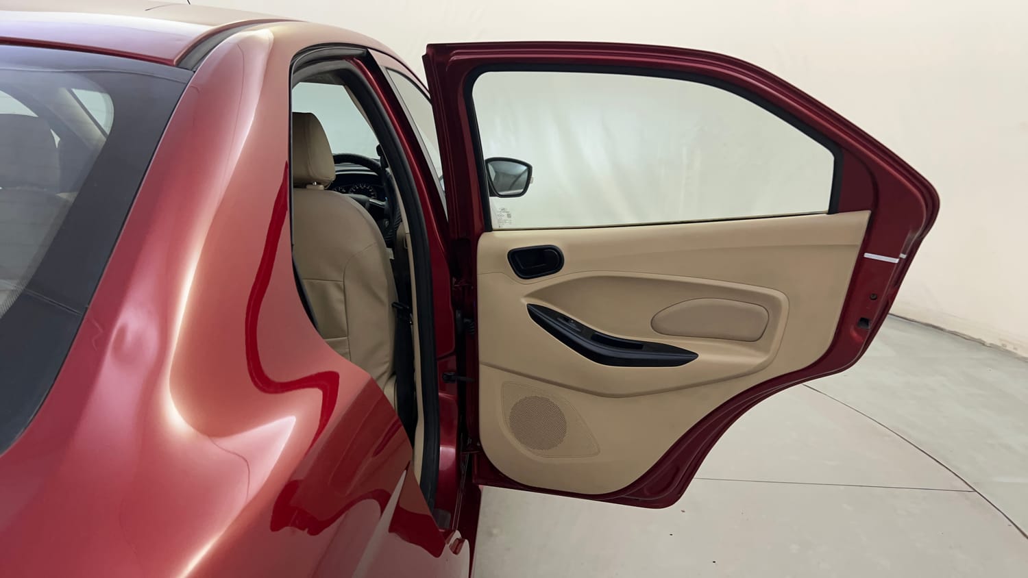 Used 2018 Ford Figo Aspire Titanium 1.2 Ti-VCT Diesel Manual interior RIGHT REAR DOOR OPEN VIEW