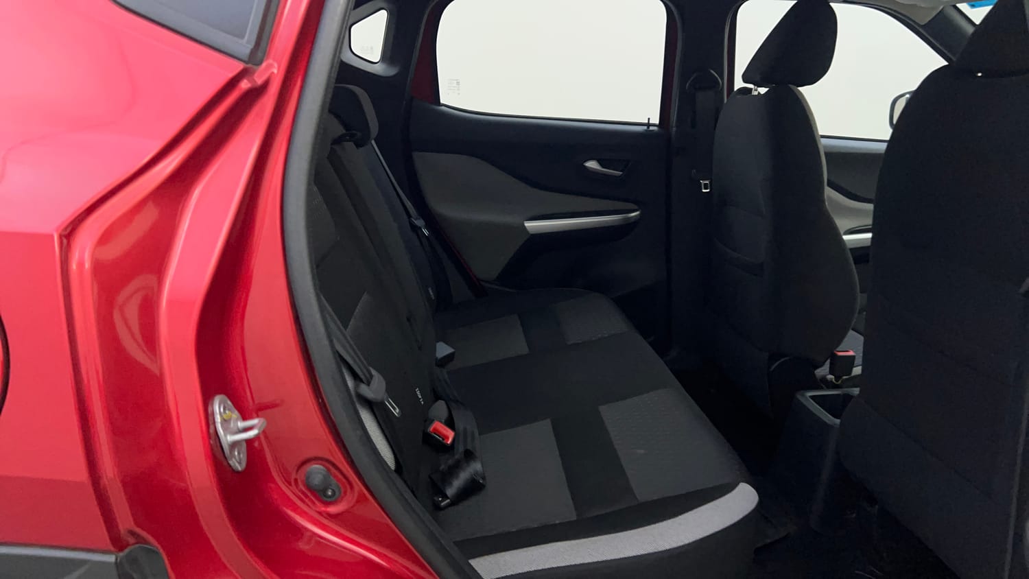 Used 2024 Nissan Magnite XV Petrol Manual interior RIGHT SIDE REAR DOOR CABIN VIEW