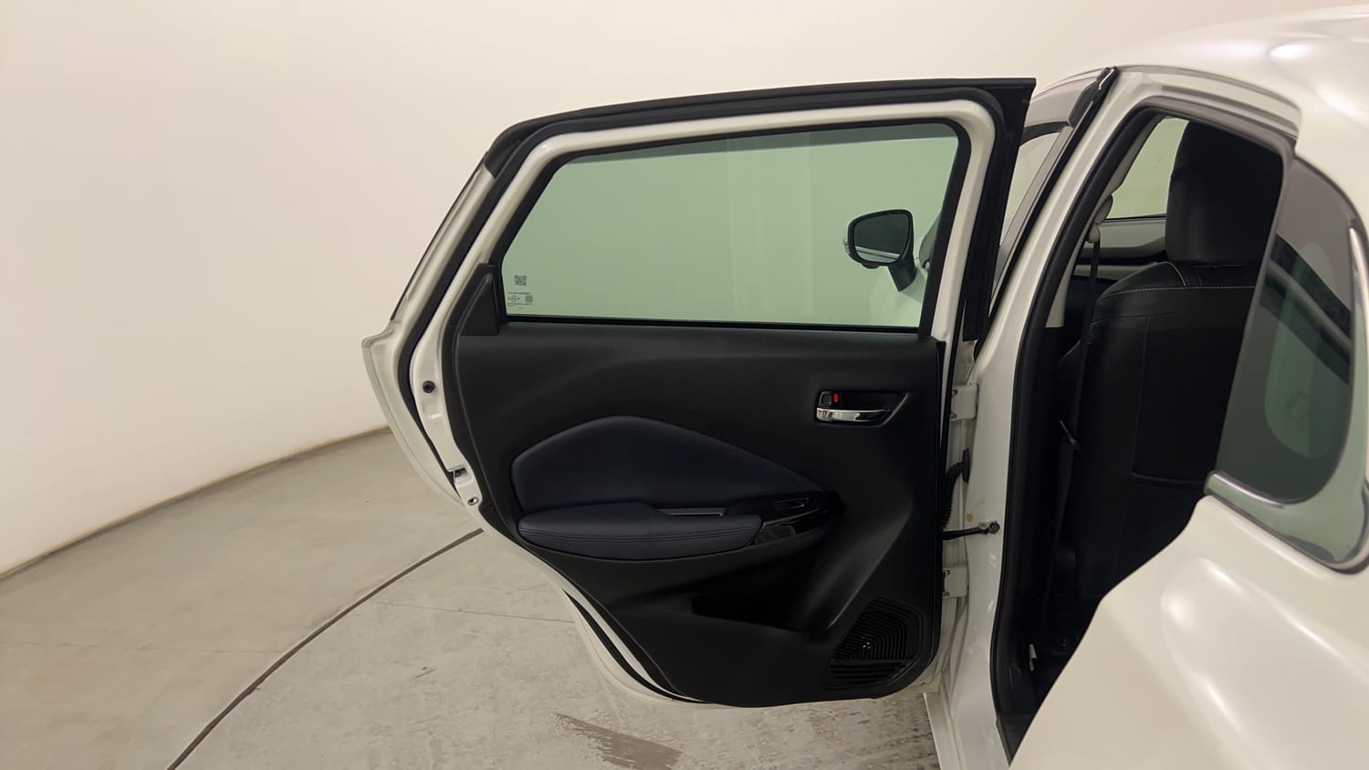 Used 2025 Maruti Suzuki Baleno Alpha AGS Petrol Automatic interior LEFT REAR DOOR OPEN VIEW