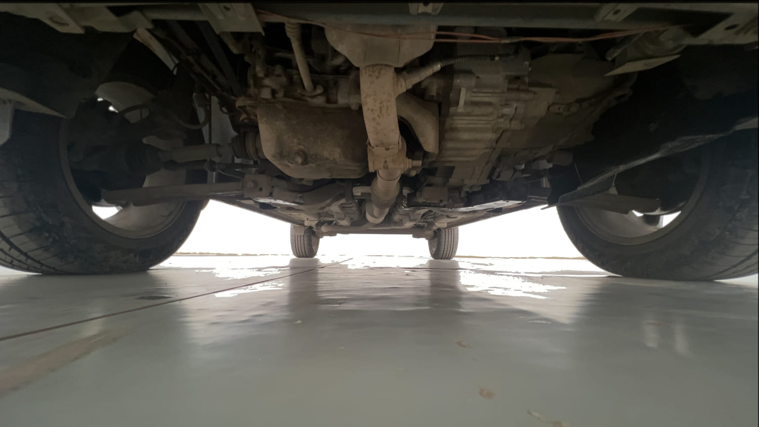 Used 2020 Tata Nexon XZA Plus (O) Petrol Automatic extra FRONT LEFT UNDERBODY VIEW