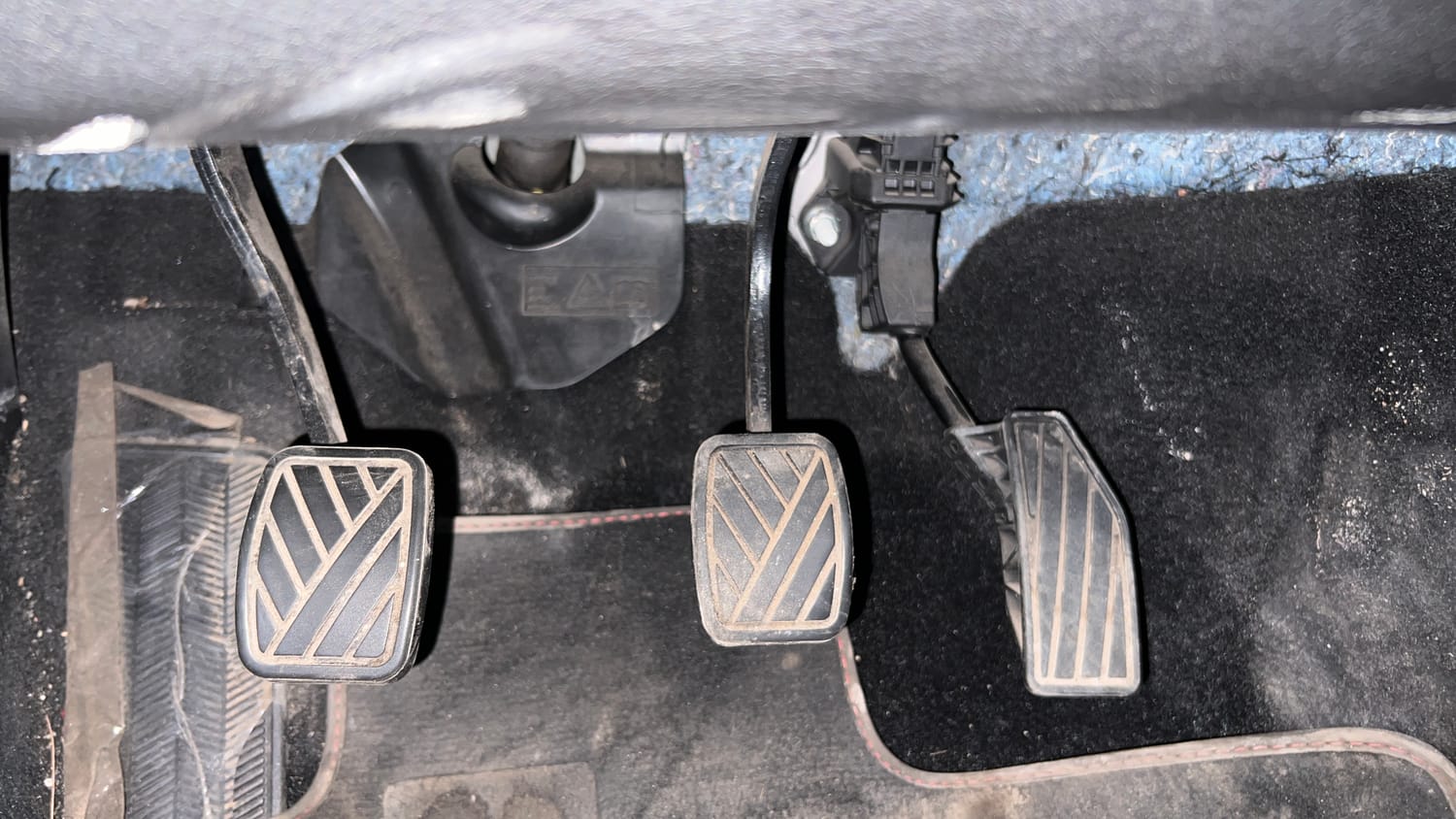 Used 2024 Toyota Glanza G Petrol Manual interior PEDALS VIEW