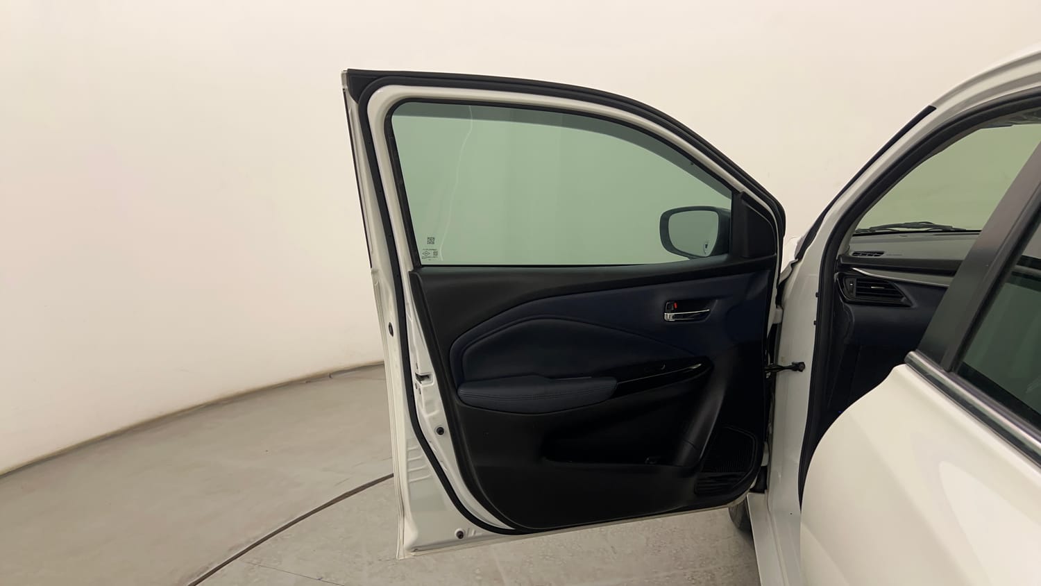 Used 2025 Maruti Suzuki Baleno Alpha AGS Petrol Automatic interior LEFT FRONT DOOR OPEN VIEW