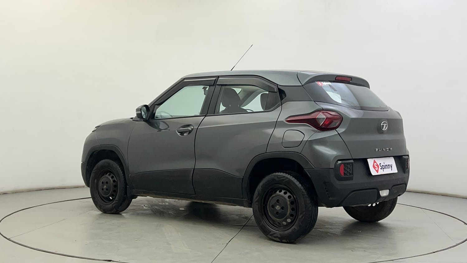 Used 2022 Tata Punch Pure Rhythm Pack MT Petrol Manual exterior LEFT REAR CORNER VIEW