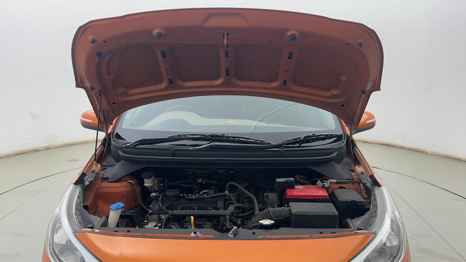 Used 2018 Hyundai Elite i20 Sportz 1.2 Petrol Manual engine ENGINE & BONNET OPEN FRONT VIEW