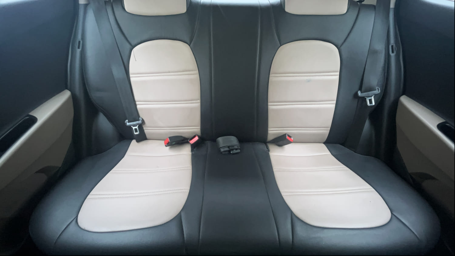 Used 2019 Hyundai Grand i10 Sportz 1.2 Kappa VTVT Petrol Manual interior REAR SEAT CONDITION VIEW
