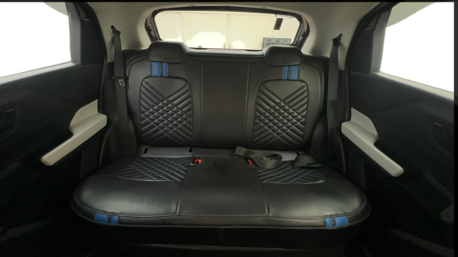Used 2022 Tata Punch Pure Rhythm Pack MT Petrol Manual interior REAR SEAT CONDITION VIEW