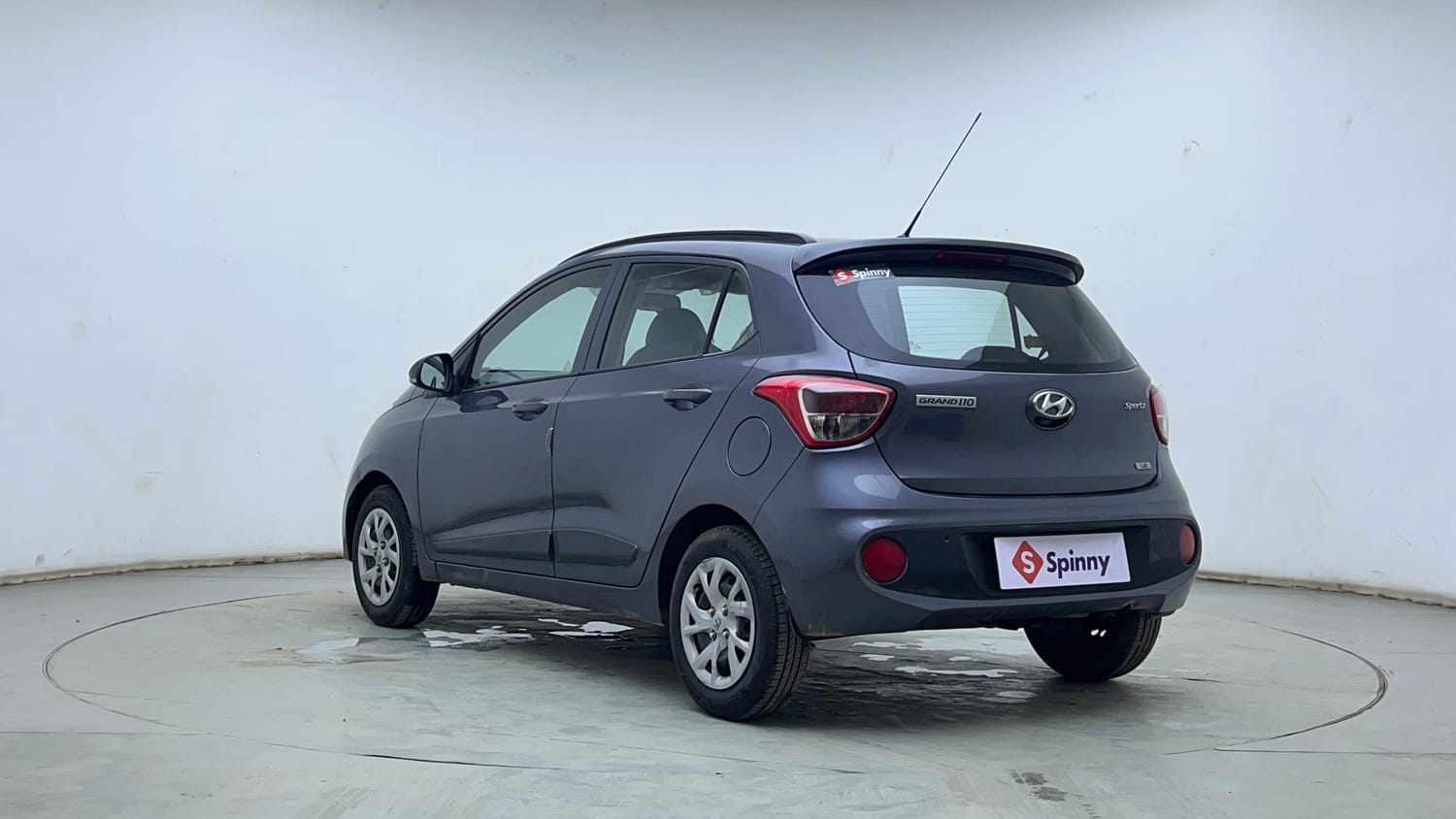 Used 2019 Hyundai Grand i10 Sportz 1.2 Kappa VTVT Petrol Manual exterior LEFT REAR CORNER VIEW