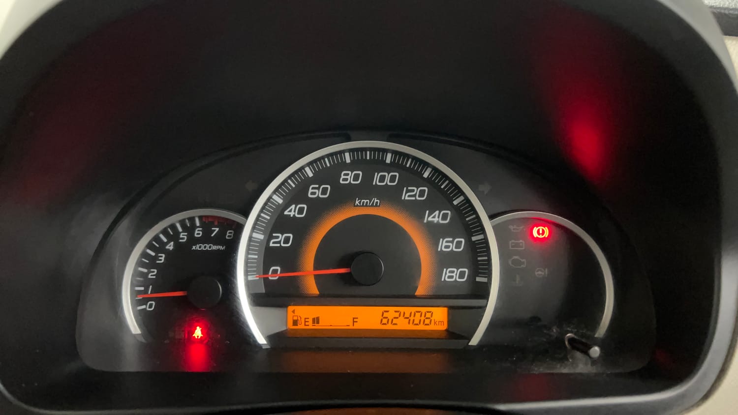 Used 2014 Maruti Suzuki Wagon R VXI Petrol Manual interior CLUSTERMETER VIEW