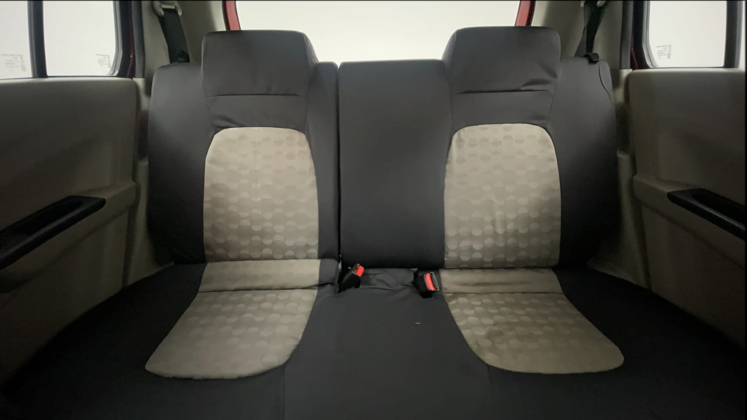 Used 2015 Maruti Suzuki Celerio VXi AMT Petrol Automatic interior REAR SEAT CONDITION VIEW