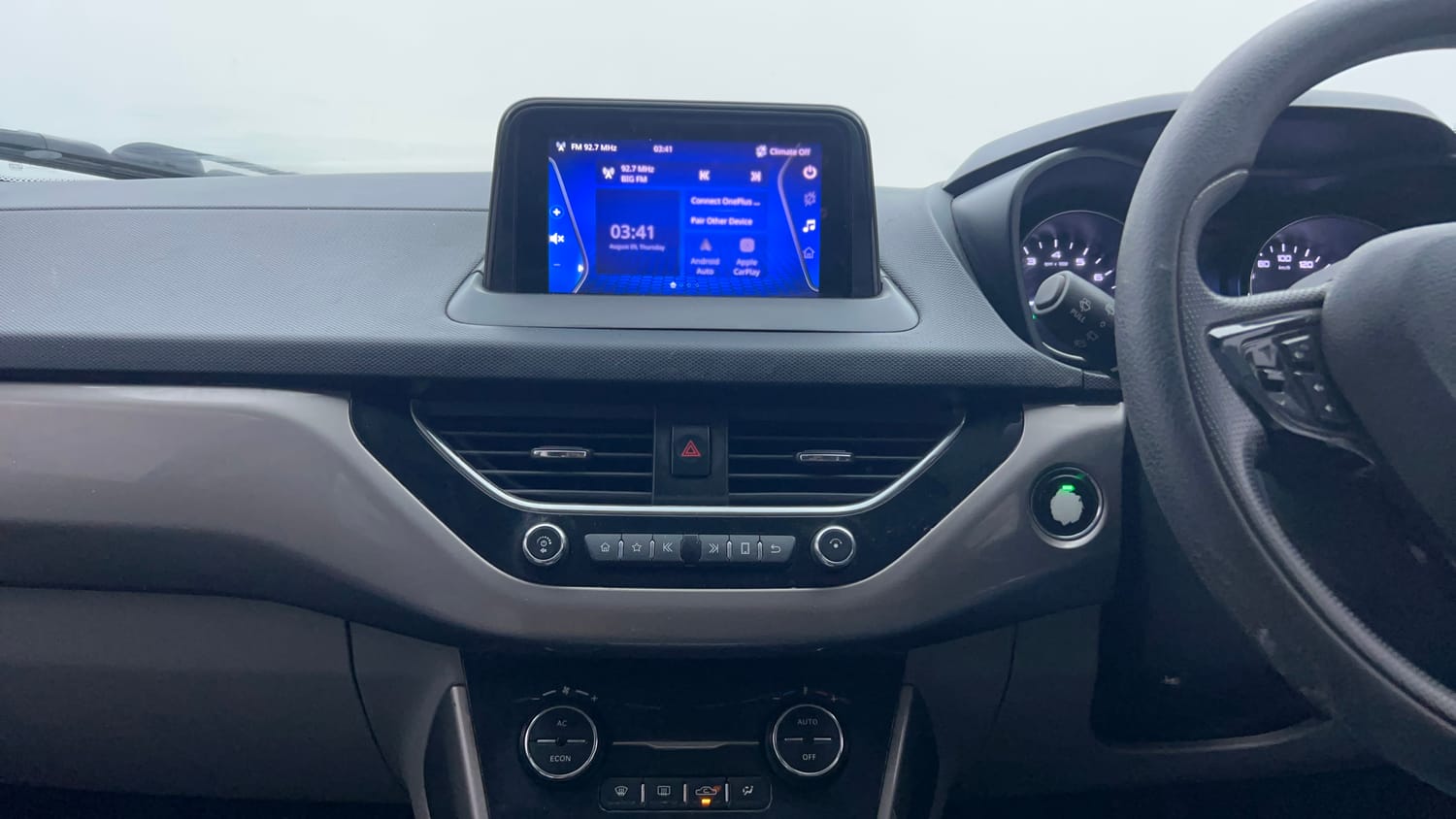 Used 2020 Tata Nexon XZA Plus (O) Petrol Automatic interior MUSIC SYSTEM & AC CONTROL VIEW