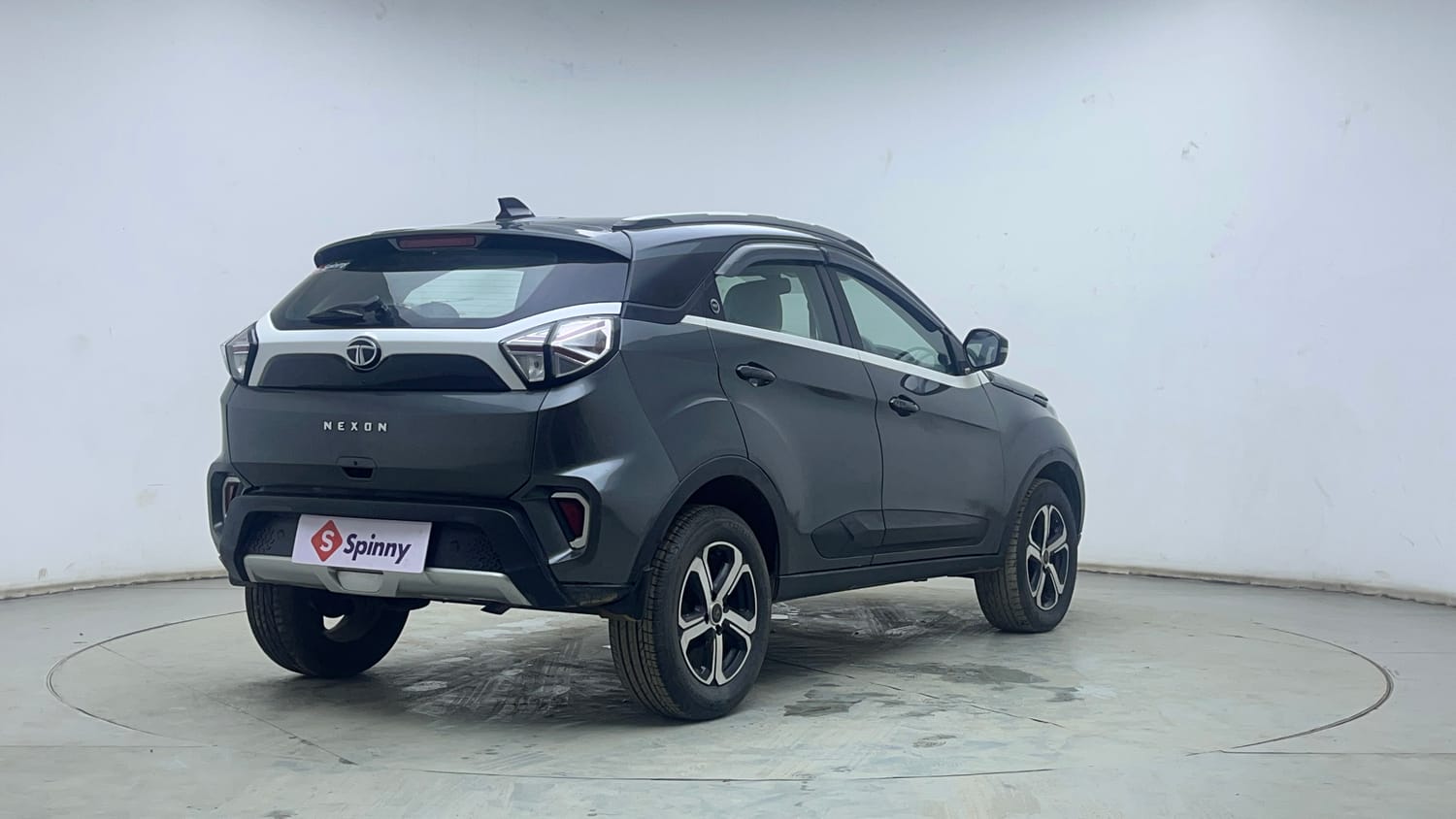 Used 2023 Tata Nexon XZ Plus Diesel Diesel Manual exterior RIGHT REAR CORNER VIEW